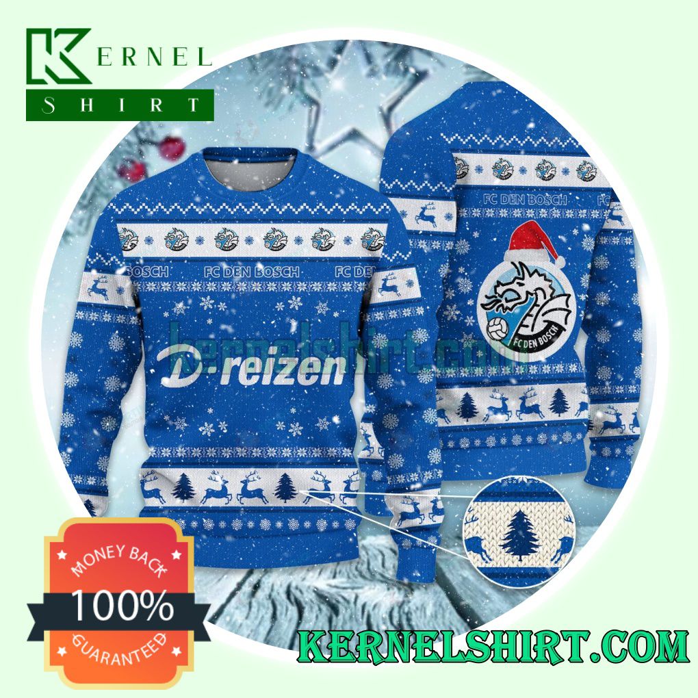 FC Den Bosch Club Snowflake Xmas Knit Sweaters