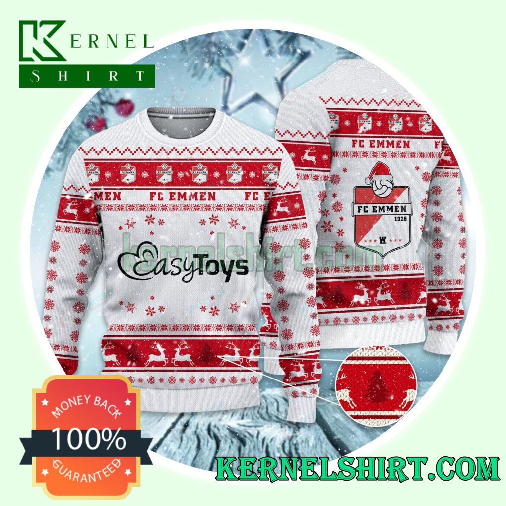 FC Emmen Club Snowflake Xmas Knit Sweaters