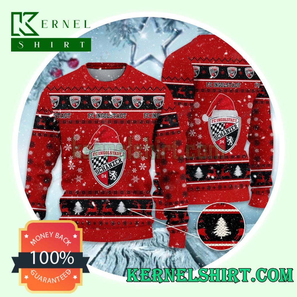 FC Ingolstadt Club Snowflake Xmas Knit Sweaters