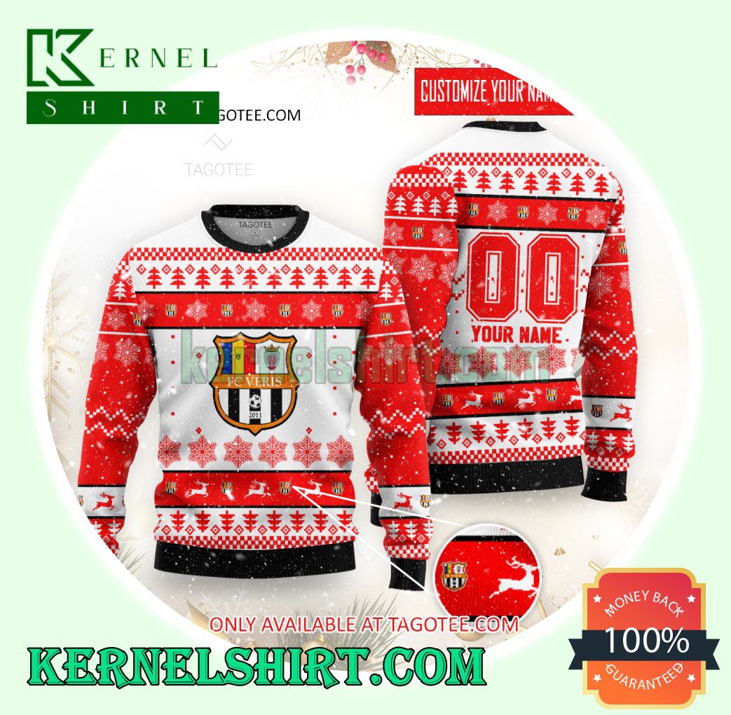 FC Veris Logo Xmas Knit Sweaters