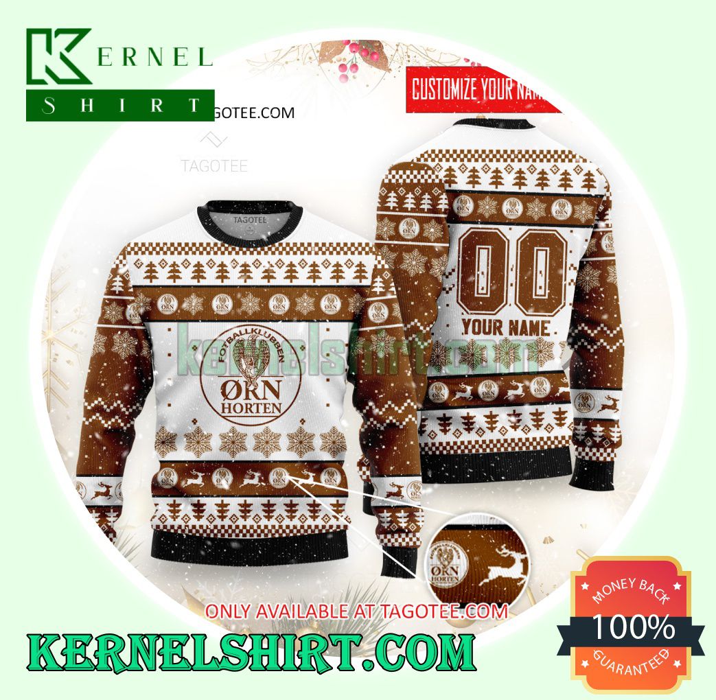 FK Orn-Horten Logo Xmas Knit Sweaters