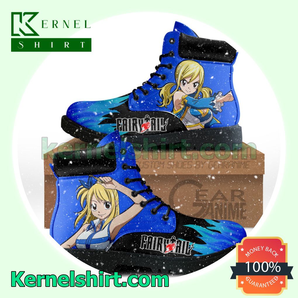 Fairy Tail Lucy Heartfilia Winter Leather Boots