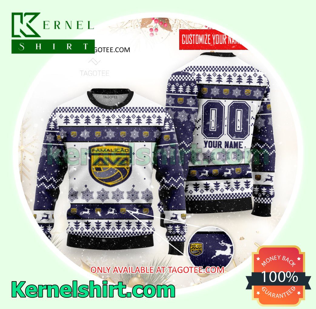 Famalicao Women Volleyball Club Xmas Knit Sweaters