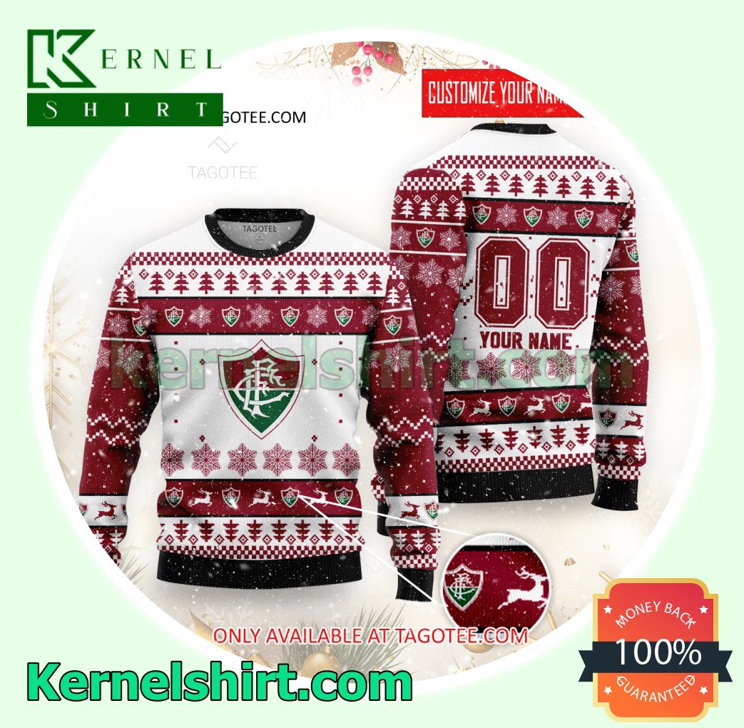 Fluminense RJ Logo Xmas Knit Sweaters