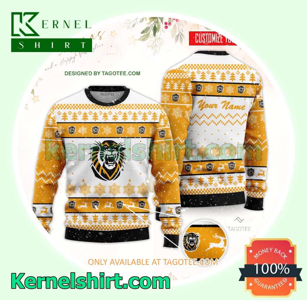 Fort Hays State University Logo Xmas Knit Jumper Sweaters