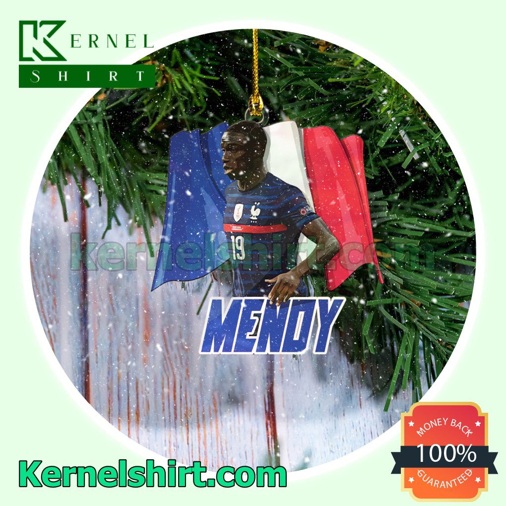 France - Benjamin Mendy Fan Holiday Ornaments a