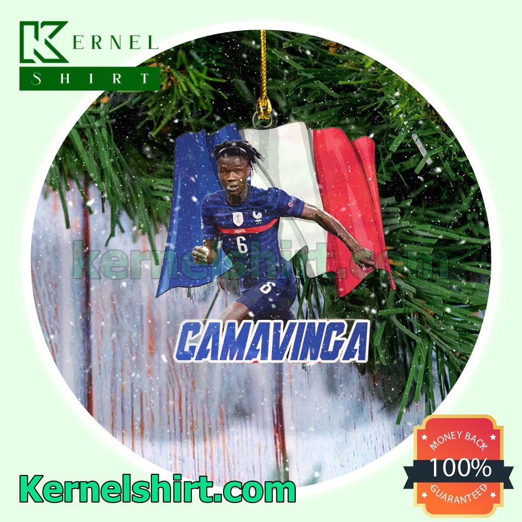 France - Eduardo Camavinga Fan Holiday Ornaments a