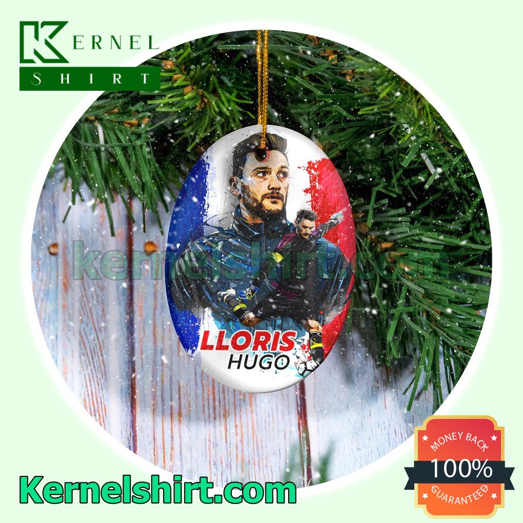 France - Hugo Lloris Fan Holiday Ornaments