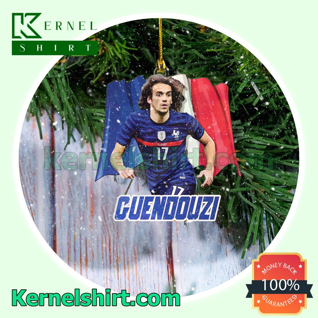 France - Matteo Guendouzi Fan Holiday Ornaments a