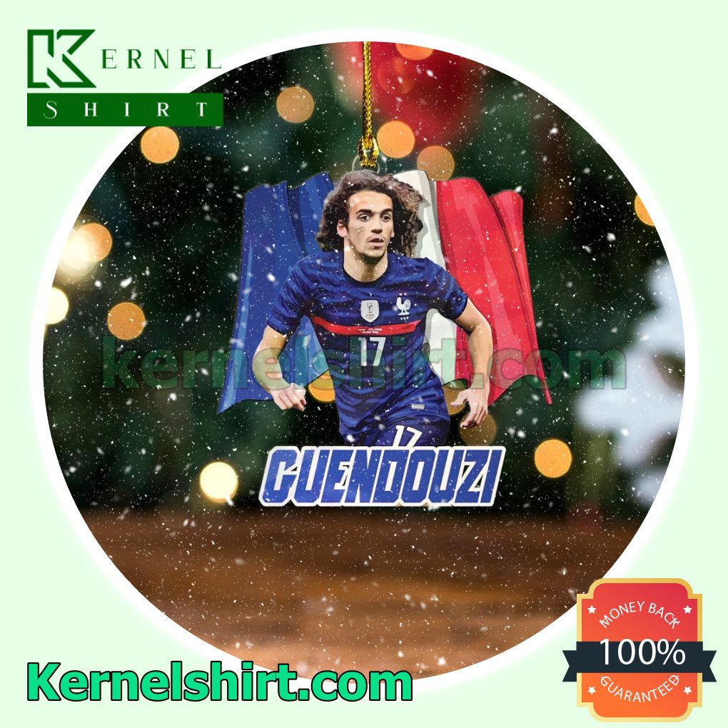 France - Matteo Guendouzi Fan Holiday Ornaments