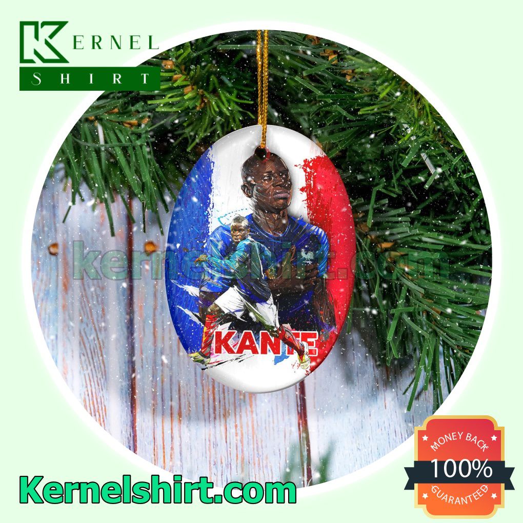 France - N'Golo Kanté Fan Holiday Ornaments