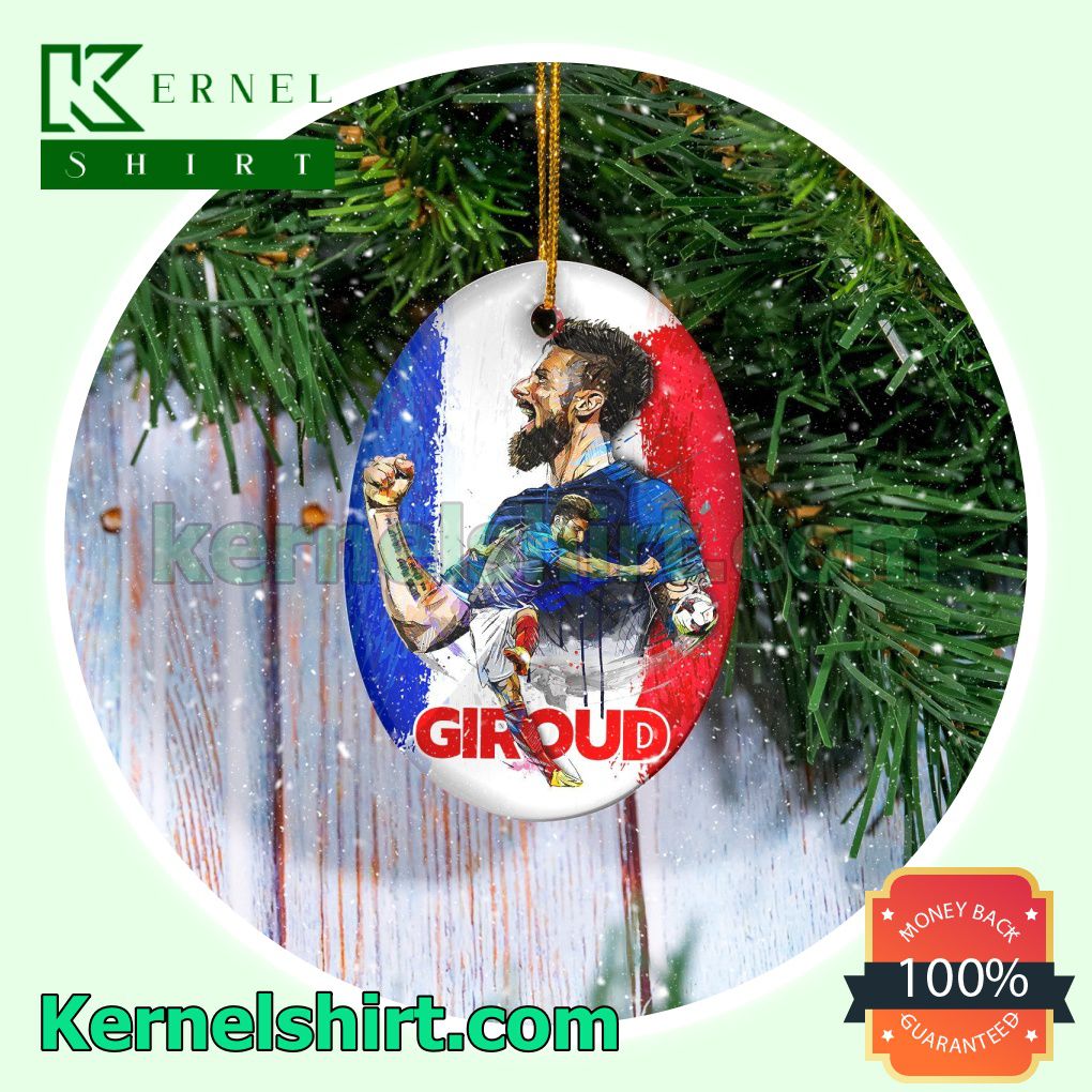 France - Olivier Giroud Fan Holiday Ornaments