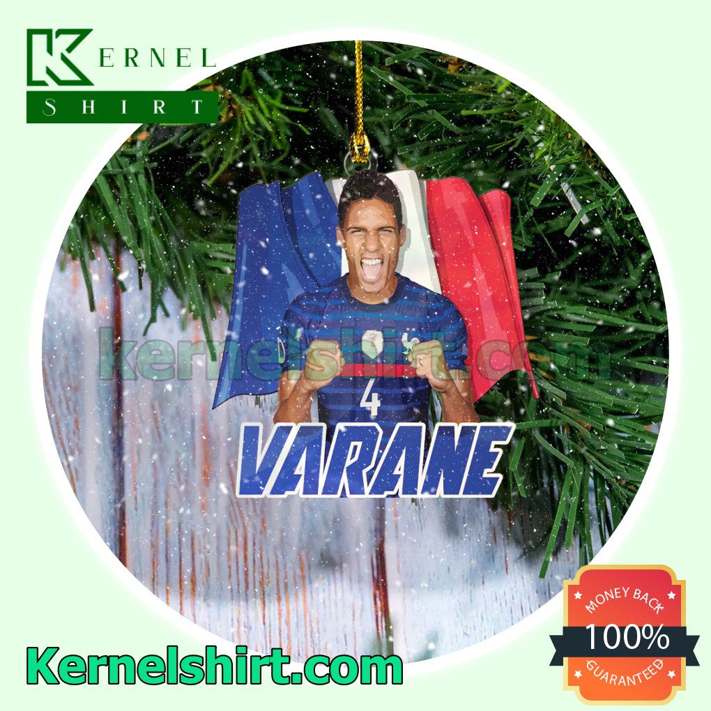 France - Raphael Varane Fan Holiday Ornaments a