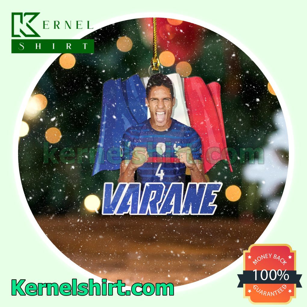 France - Raphael Varane Fan Holiday Ornaments