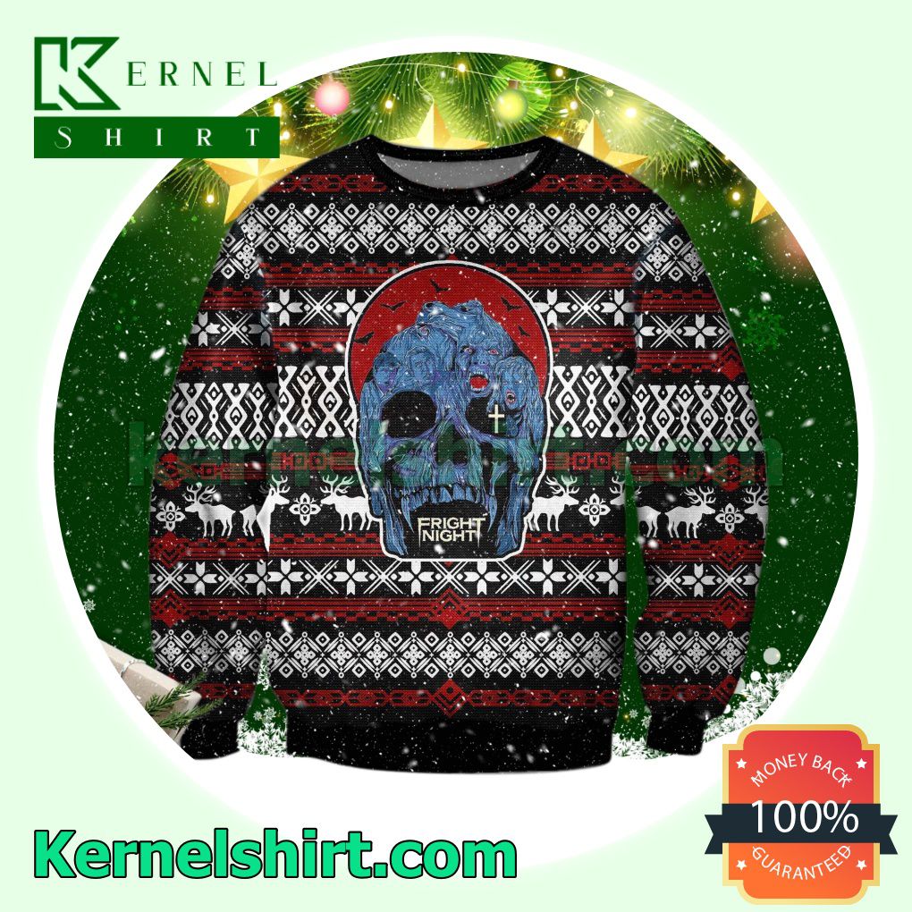 Fright Night Horror Movie Xmas Knitted Sweaters