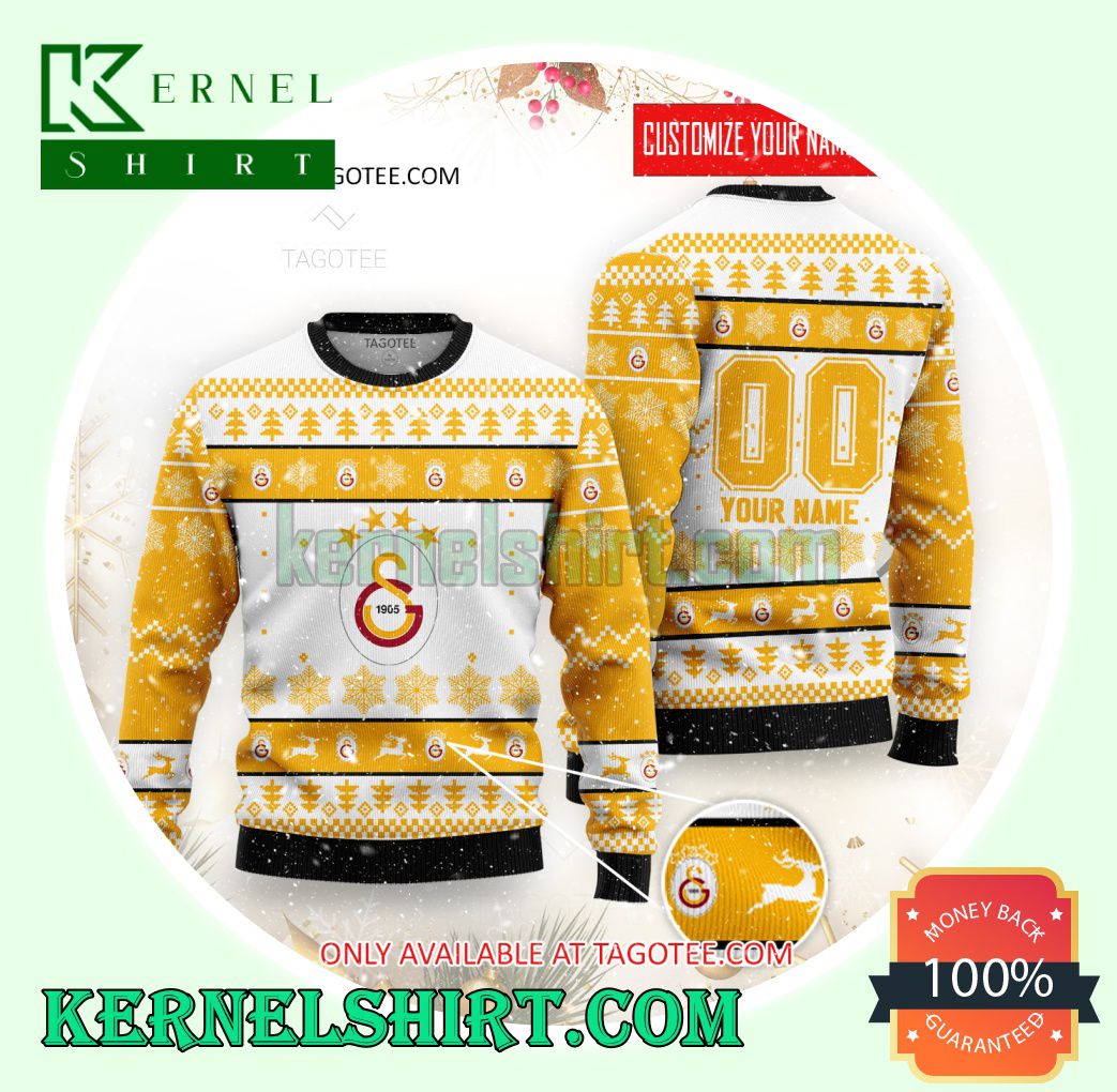 Galatasaray SK Logo Xmas Knit Sweaters