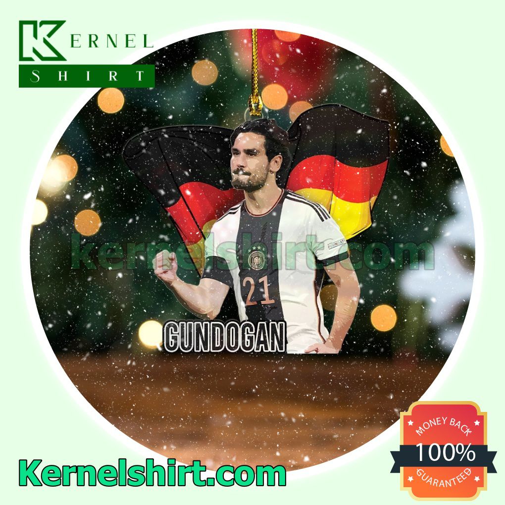 Germany - Ilkay Gundogan Fan Holiday Ornaments