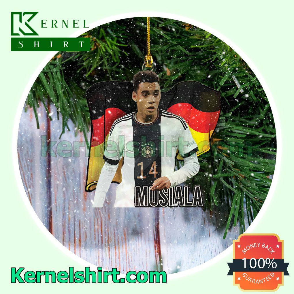 Germany - Jamal Musiala Fan Holiday Ornaments a