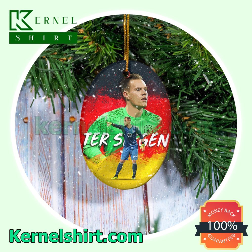 Germany - Marc-André ter Stegen Fan Holiday Ornaments