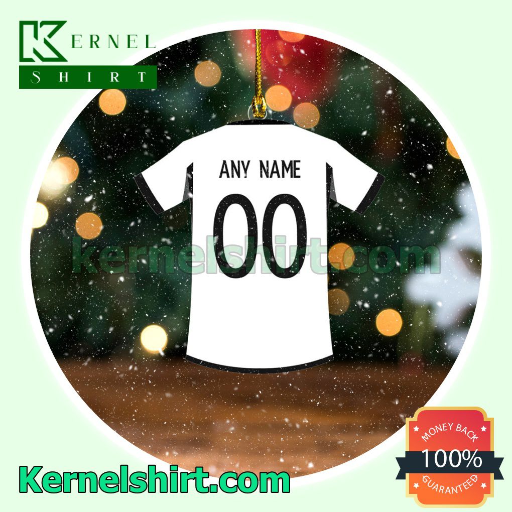 Germany Team Jersey - Custom name Fan Holiday Ornaments a