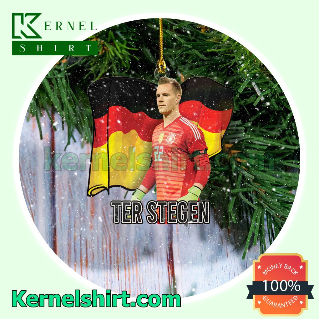 Germany - Ter Stegen Fan Holiday Ornaments a