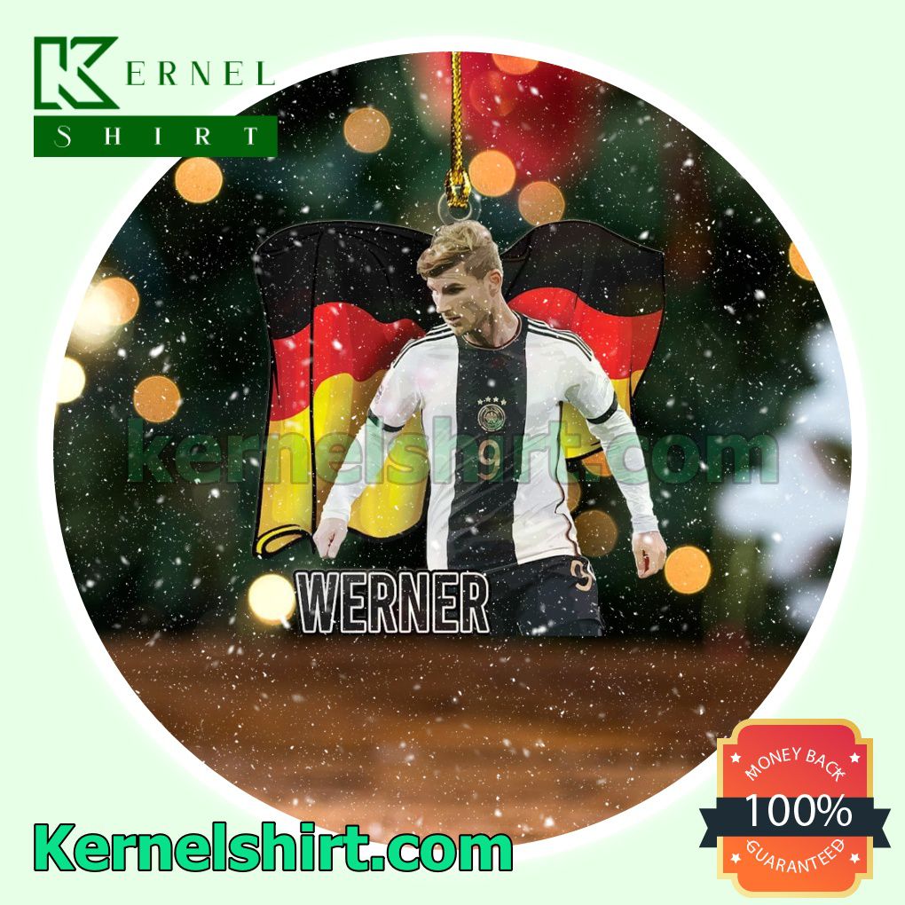 Germany - Timo Werner Fan Holiday Ornaments