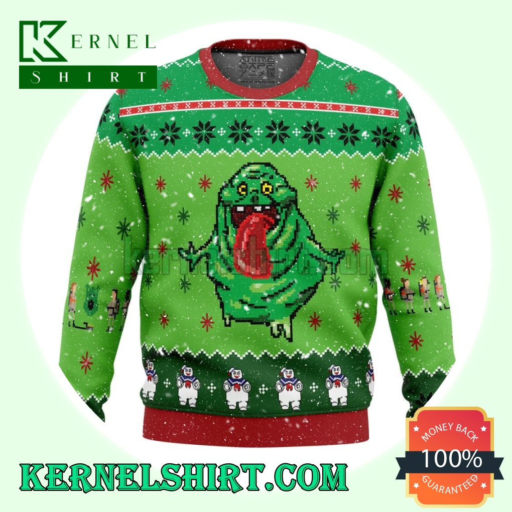 Ghostbusters Movie Knitting Christmas Sweatshirts