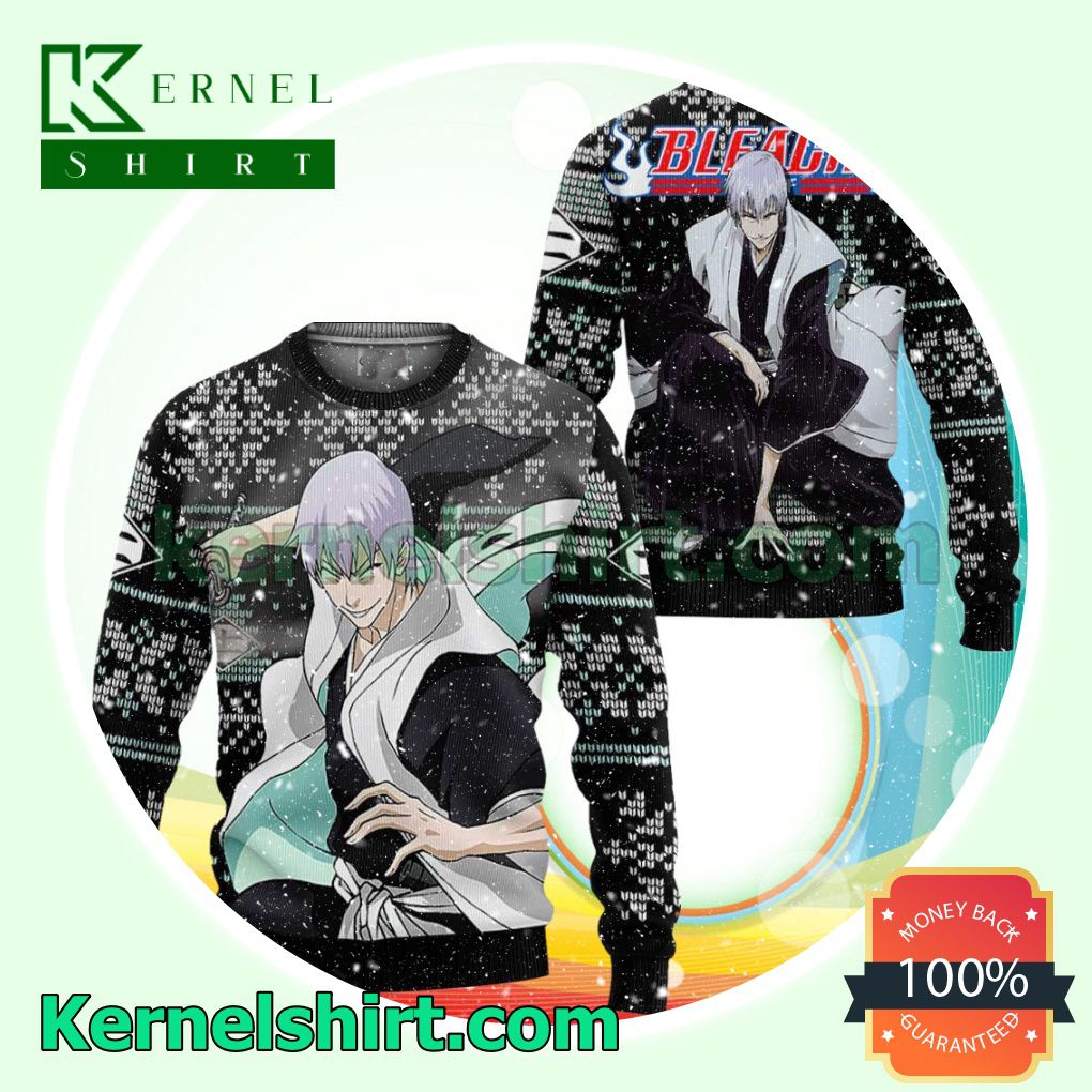 Gin Ichimaru Bleach Manga Anime Knitted Christmas Jumper