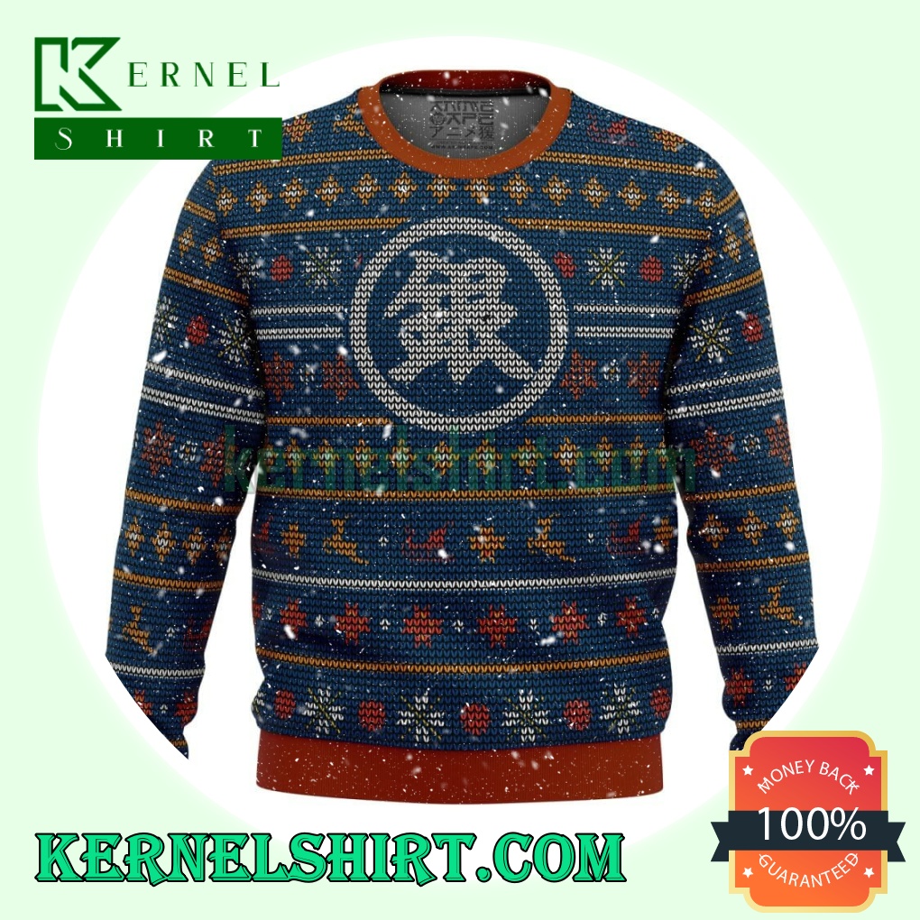 Gintama Gintoki Symbol Knitting Christmas Sweatshirts