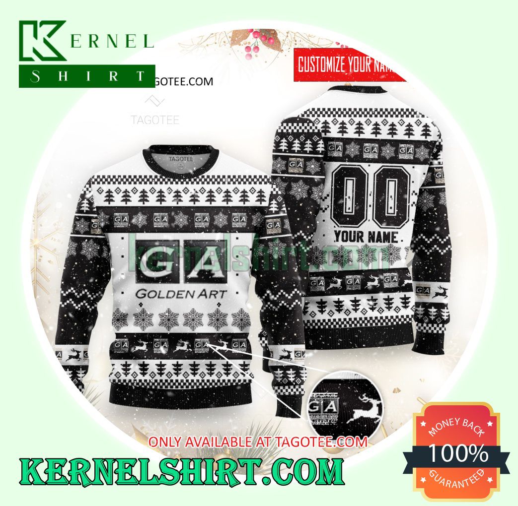 Golden Art Handball Xmas Knit Sweaters