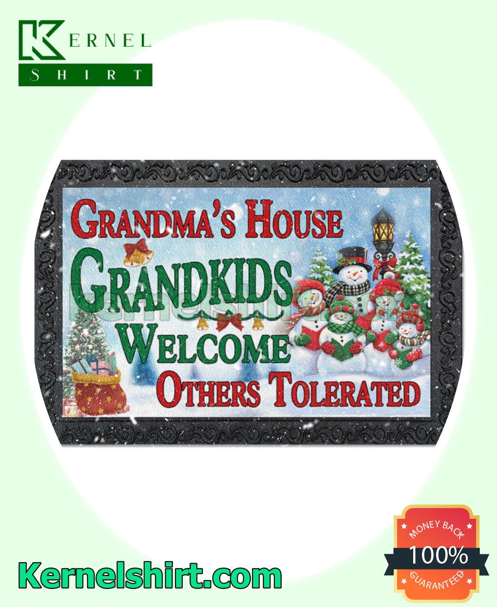 Grandma's House Grandkids Welcome Others Tolerated Welcome Mats