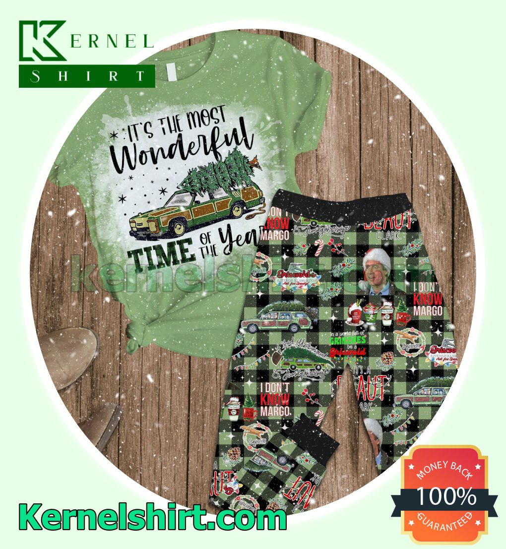 Griswold It's The Most Wonderful Time Of The Year Holiday Sleepwear