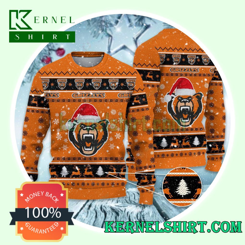 Grizzlys Wolfsburg Club Snowflake Xmas Knit Sweaters