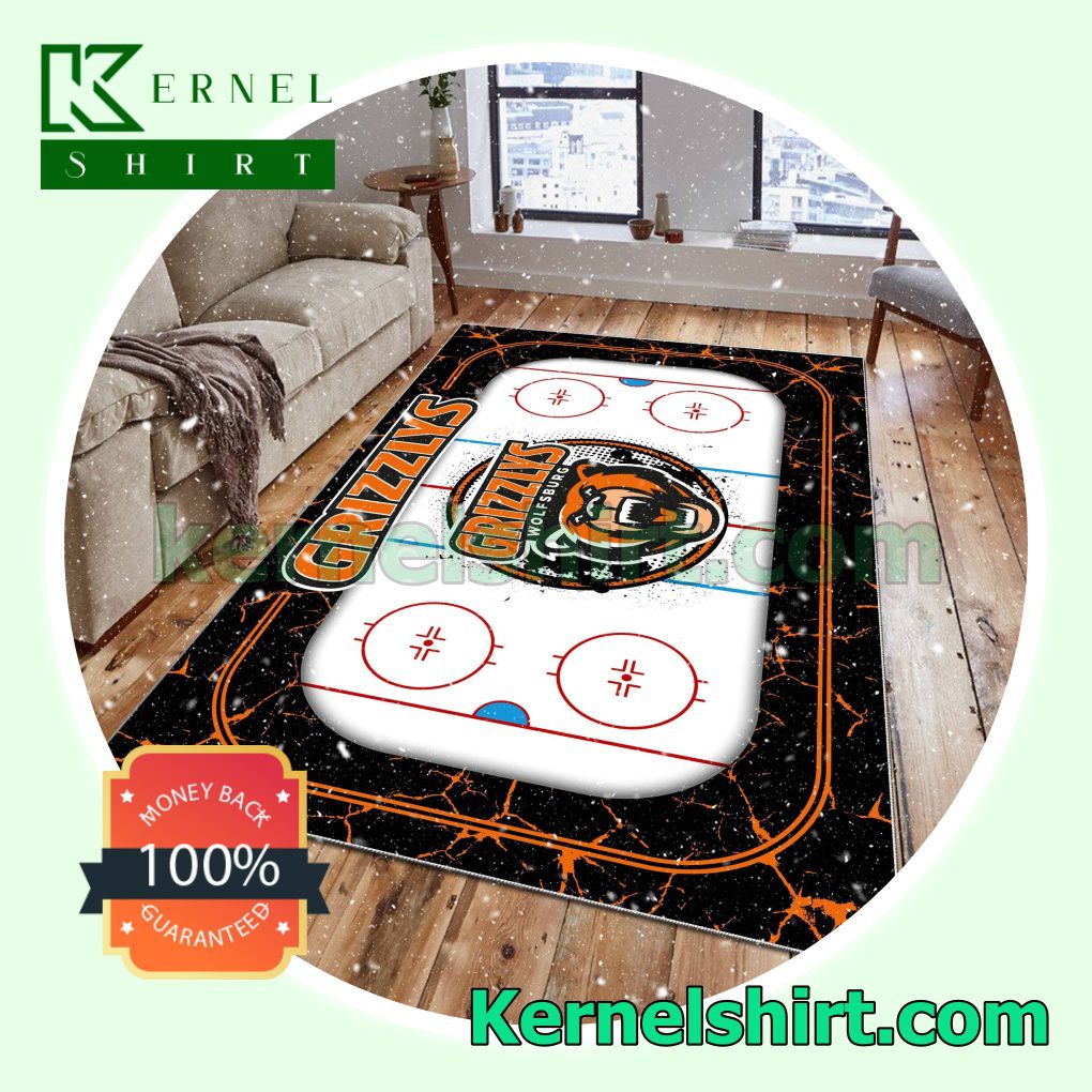 Grizzlys Wolfsburg Fan Rectangle Rug