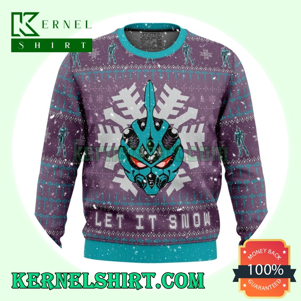 Guyver Let It Snow Knitting Christmas Sweatshirts