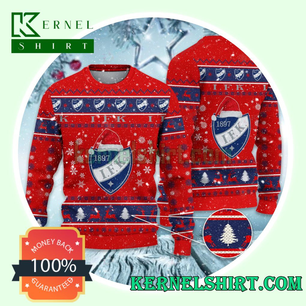 HIFK Club Snowflake Xmas Knit Sweaters