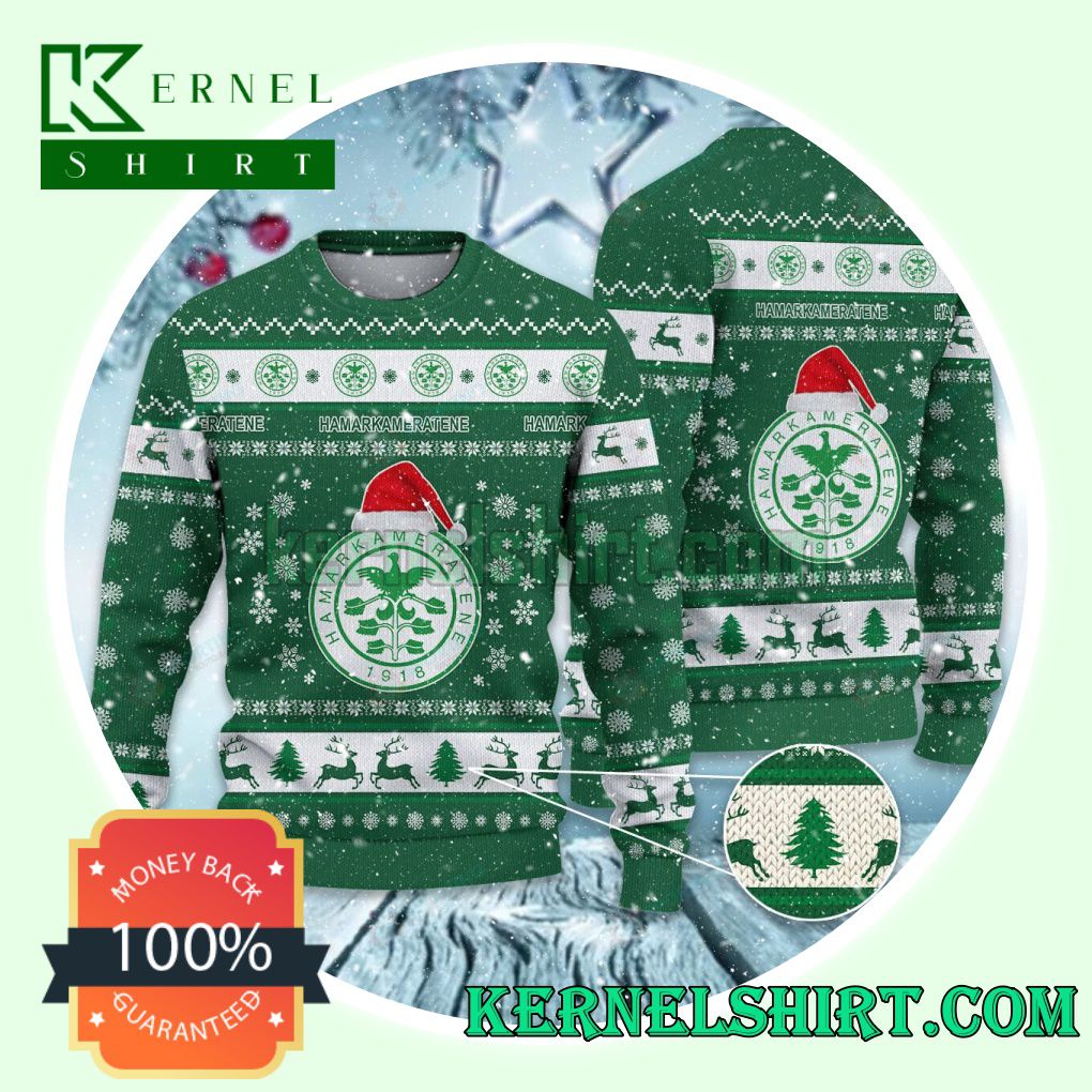 Hamarkameratene Club Snowflake Xmas Knit Sweaters