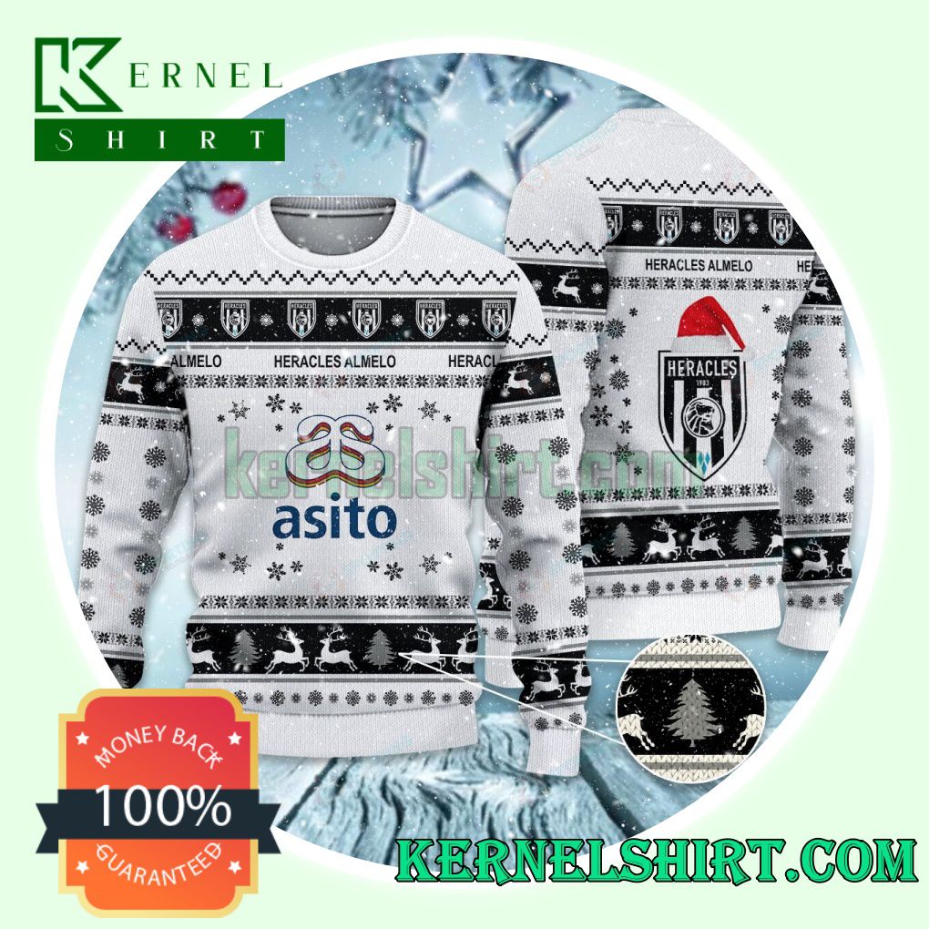 Heracles Almelo Club Snowflake Xmas Knit Sweaters