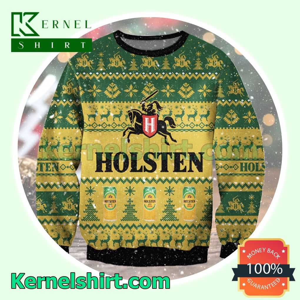 Holsten Beer Knitted Christmas Sweatshirts