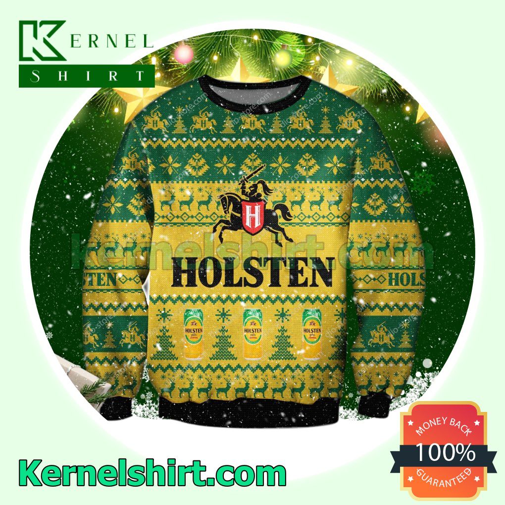 Holsten Pils Xmas Knitted Sweaters