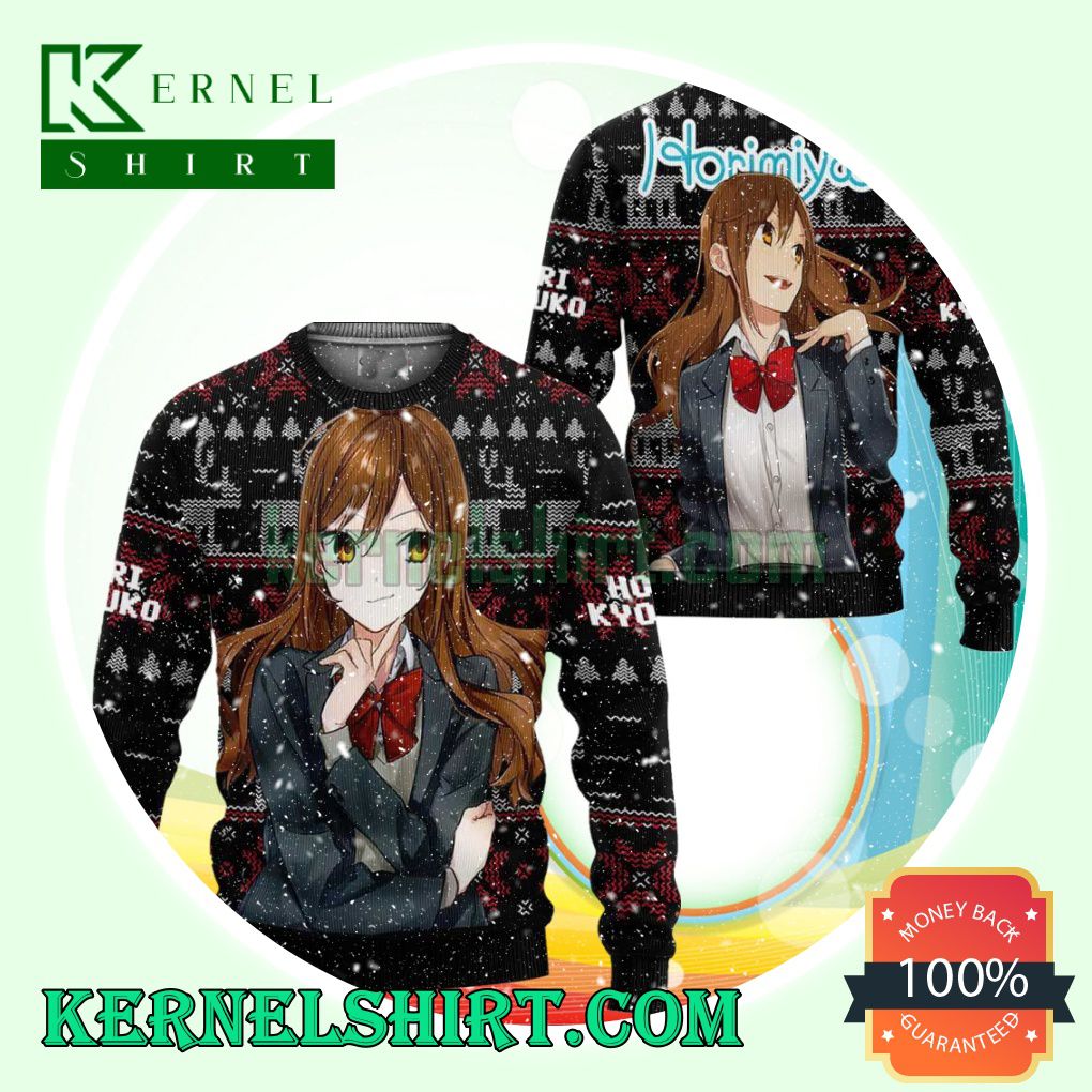 Hori Kyouko Horimiya Anime Knitting Christmas Sweatshirts