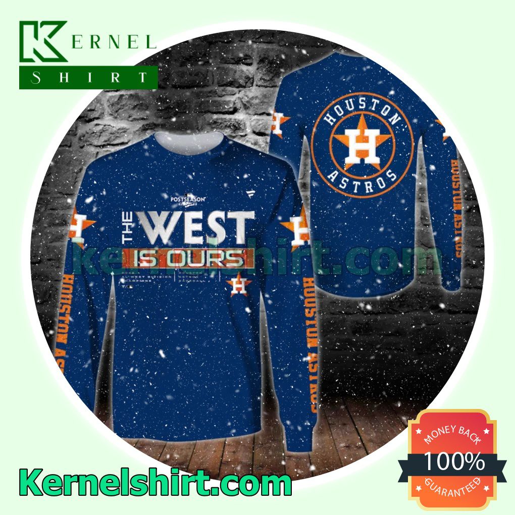 Houston Astros The West Is Ours Hooded Sweatshirt a