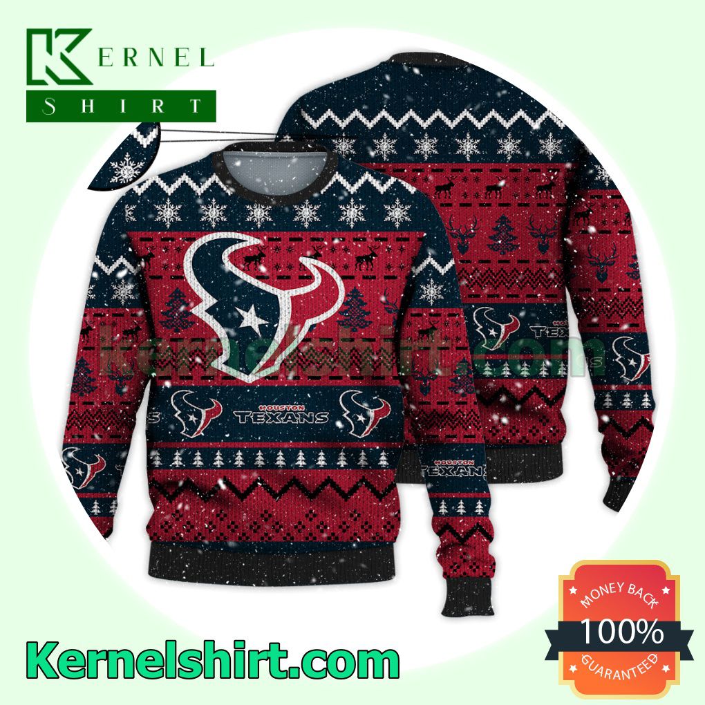 Houston Texans NFL Funny Knitted Christmas Jumper