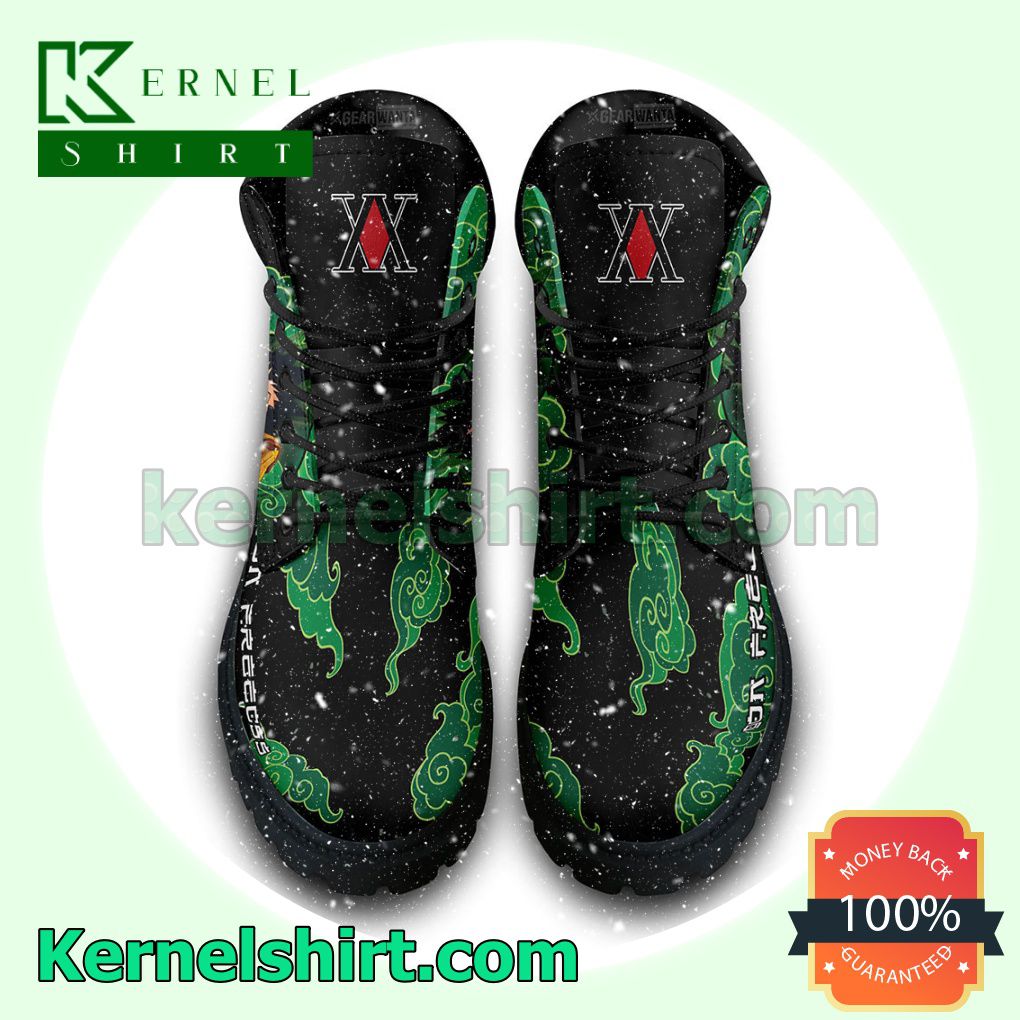 Hunter x Hunter Gon Freecss Winter Leather Boots a