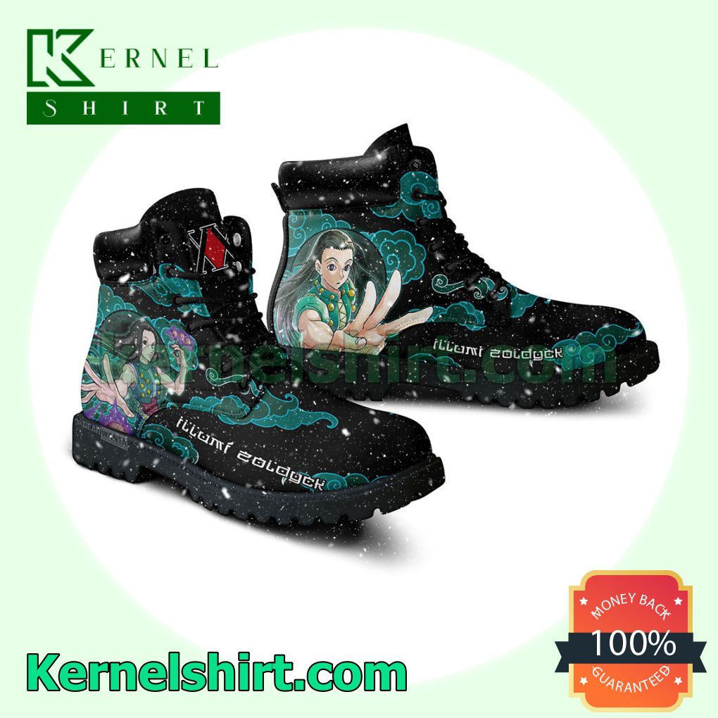 Hunter x Hunter Illumi Zoldyck Winter Leather Boots a