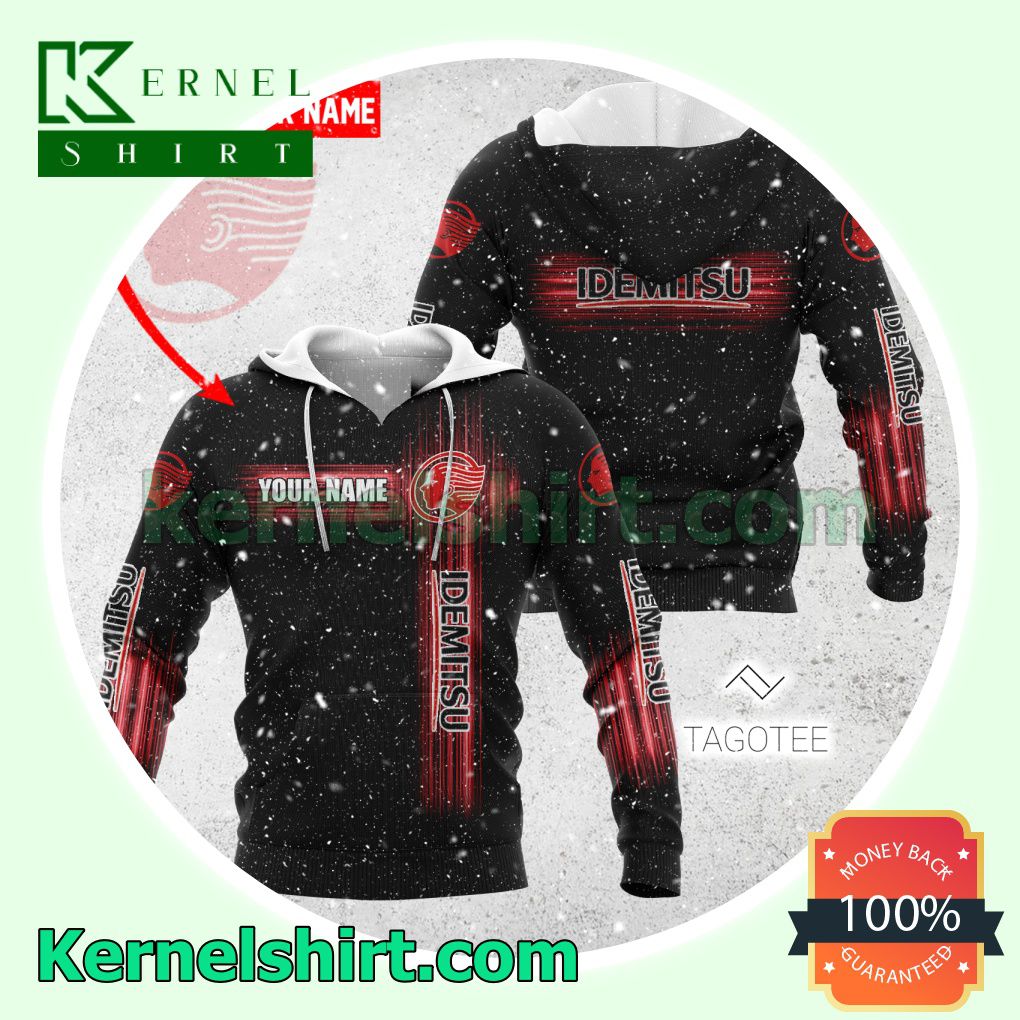 Idemitsu Kosan Logo Long Sleeve Sweatshirt a