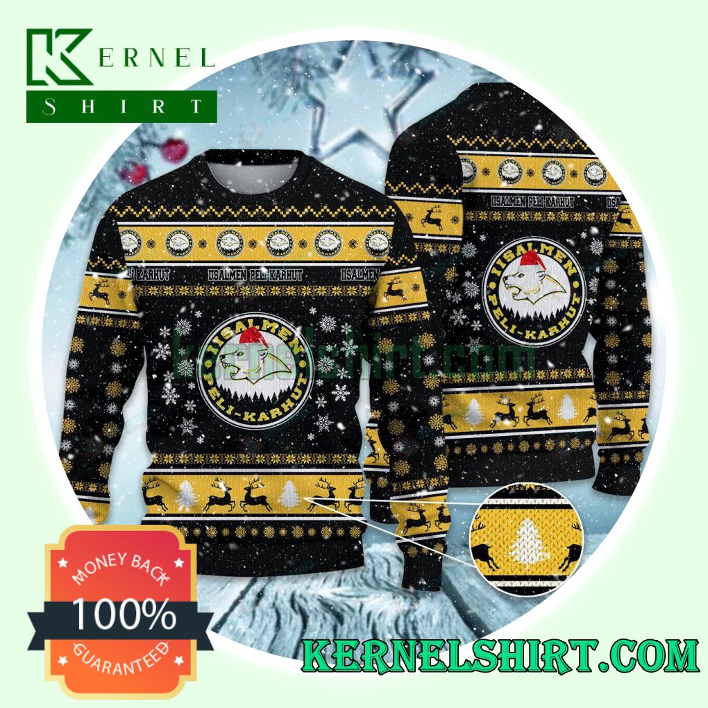 Iisalmen Peli-Karhut Club Snowflake Xmas Knit Sweaters