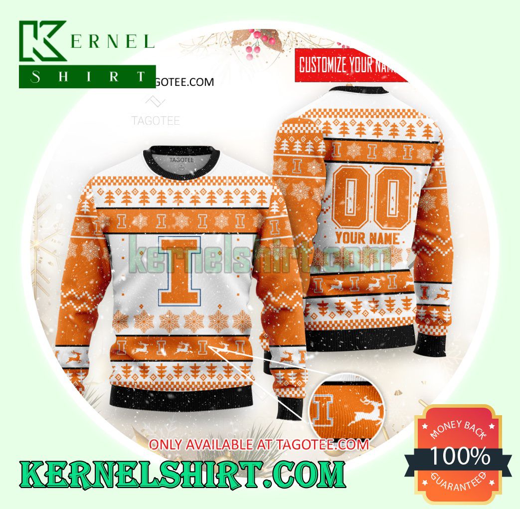 Illinois Rugby Club Xmas Knit Sweaters