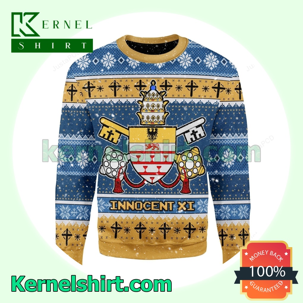 Innocent Xi Coat Of Arms Knitted Christmas Jumper