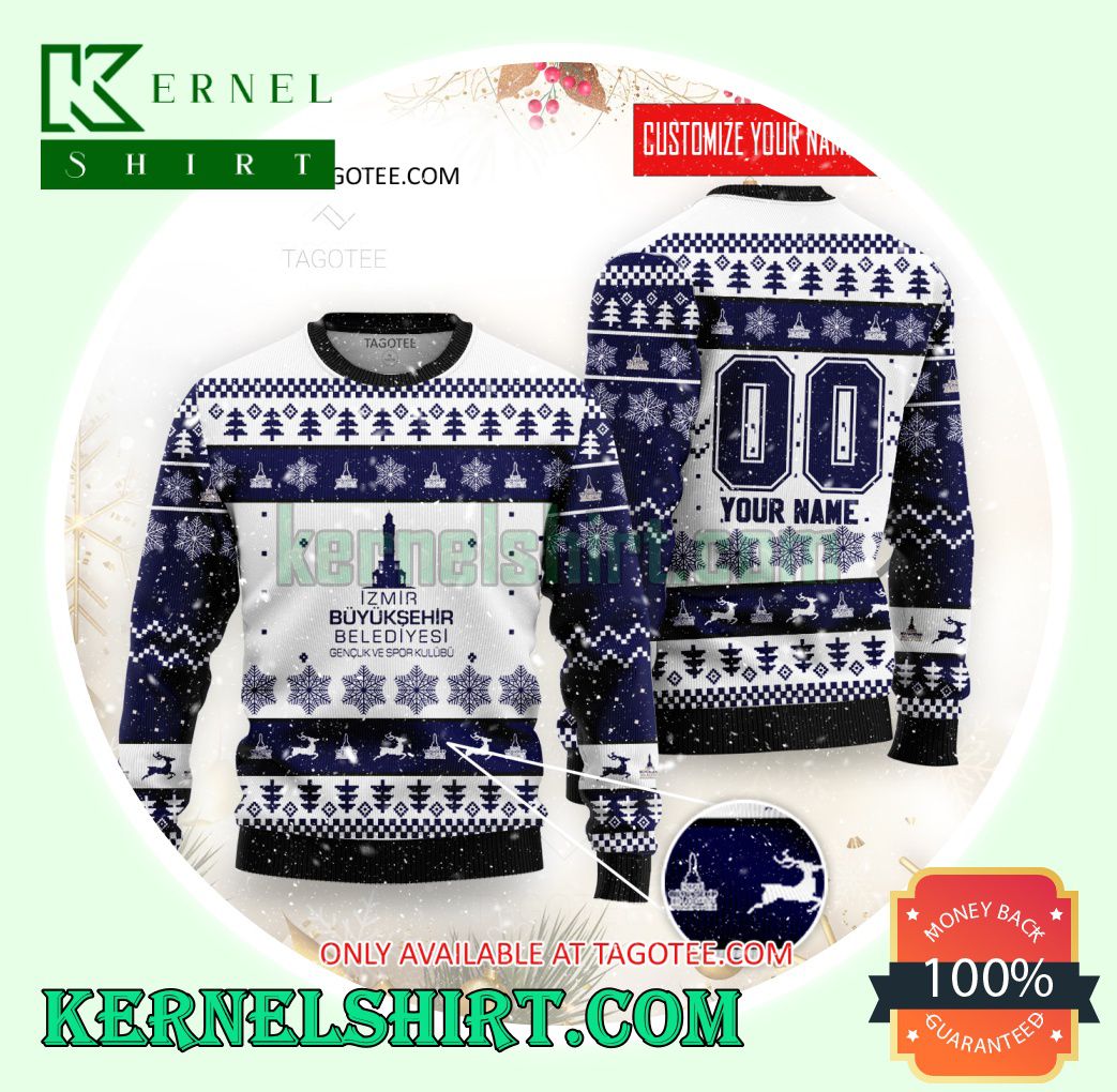 Izmir BSB SK Handball Xmas Knit Sweaters